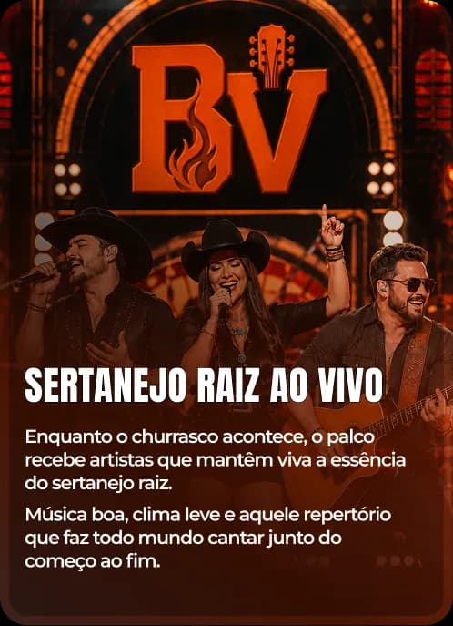 Sertanejo raiz ao vivo